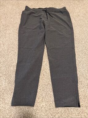 Abercrombie & Fitch Men's Dark Gray Drawstring Joggers